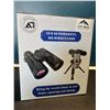 Image 1 : Lot of 1 Pair of 12x42 Powerful HD Binoculars w/ Tripod Stand