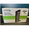 Image 1 : Lot of 1 Plugable USB 3.0 & USB-C Dual Monitor Docking Station