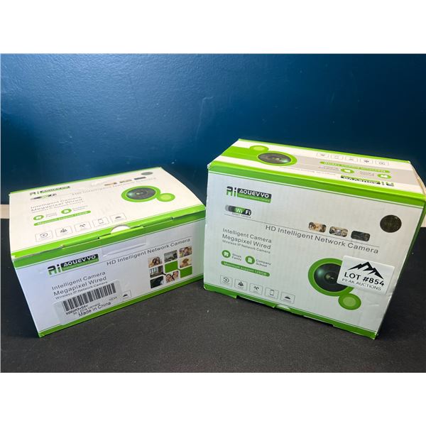 Lot of 2 WiFi Smart Home Video Cameras