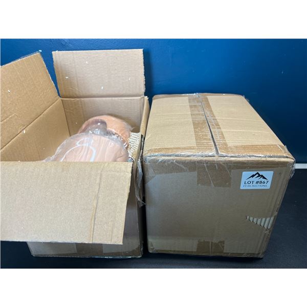 Lot of 2 Sets of Terracotta Planter Pots (3pcs per box)