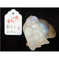 SABINO GLASS BIRD FIGURINE