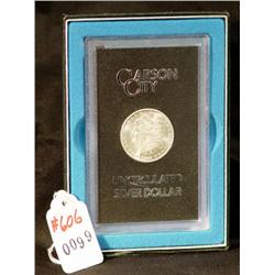 UNCIRCULATED 1884 CARSON CITY SILVER DOLLAR