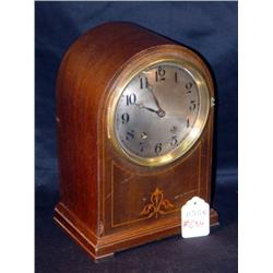 MAH CASED DOME TOP SETH THOMAS MANTLE CLOCK