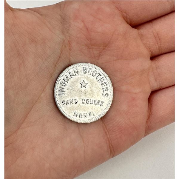 Ingman Brothers Sand Coulee Montana Trade Token