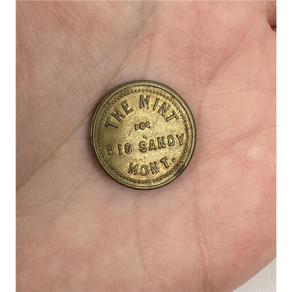 The Mint Big Sandy Montana Trade Token