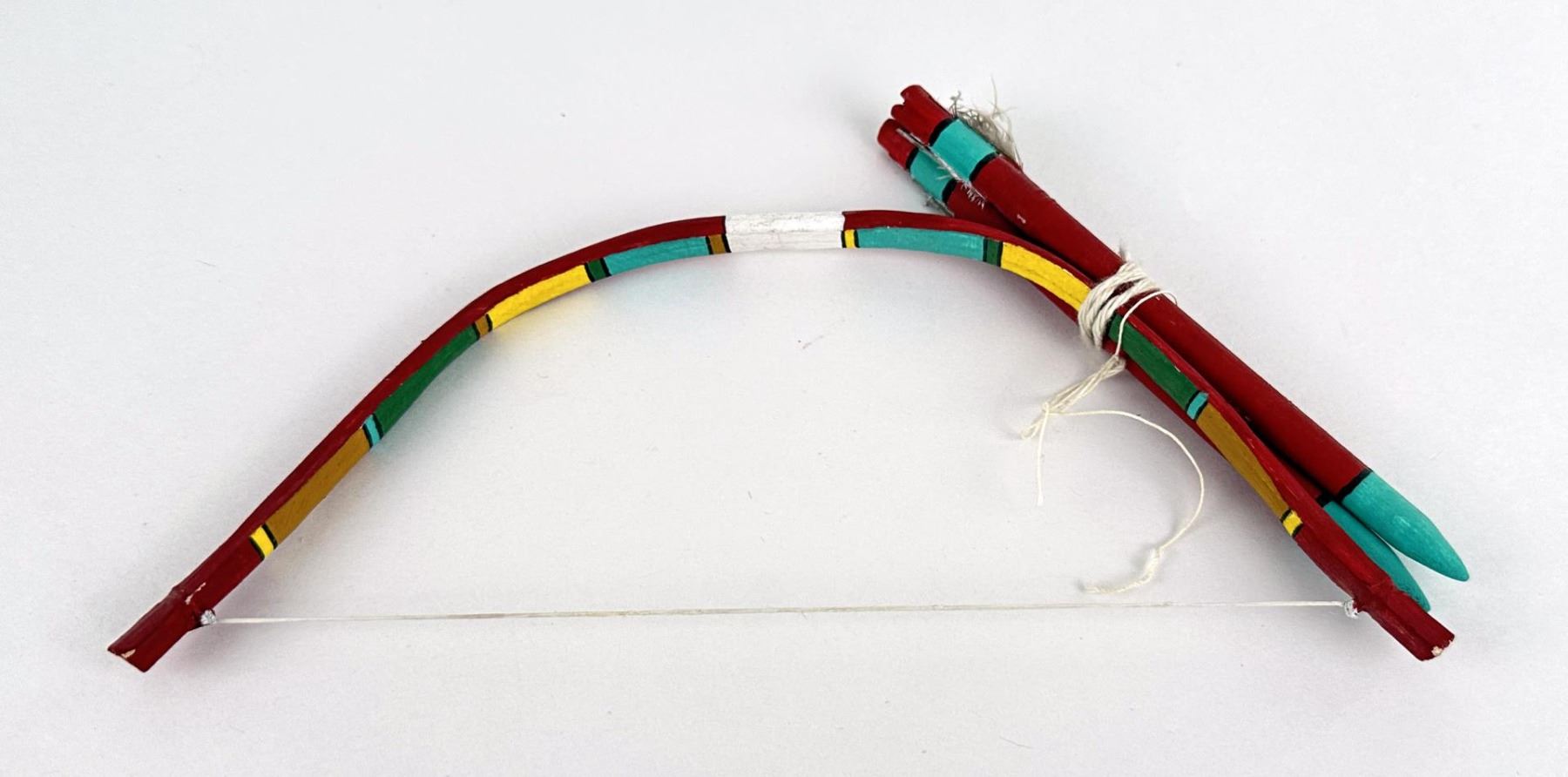 Miniature Hopi Indian Bow and Arrows