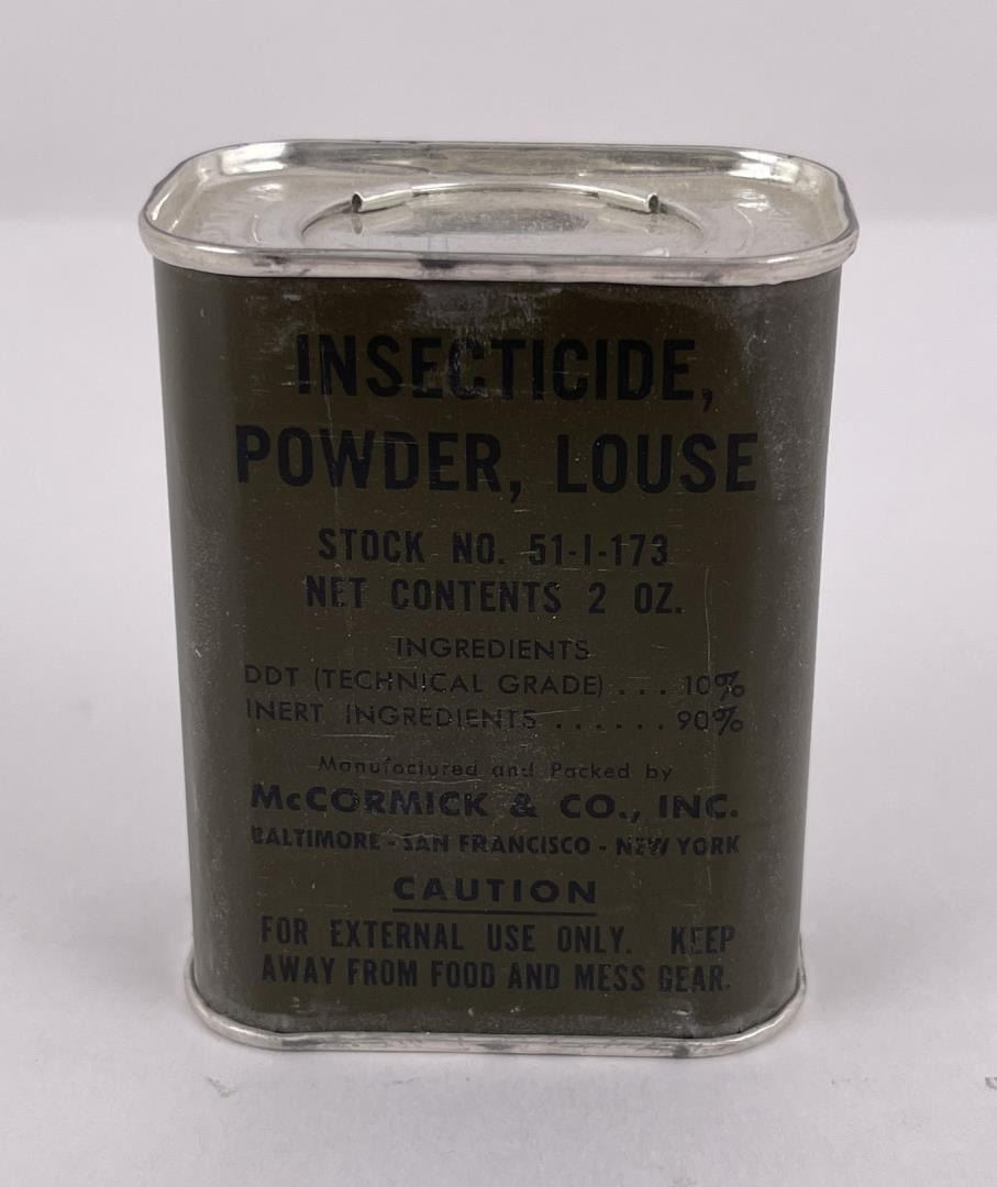 WW2 Army Insect Powder Can