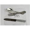 Image 6 : WW1 WWI Mess Kit Utensils