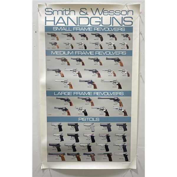 Smith and wesson handguns poster