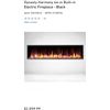 Image 1 : Dynasty 64in electric fireplace DY-BEF 64 in box (store return)