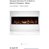Image 1 : Dynasty 57in electric fireplace DY-BEF 57 in box (store return)