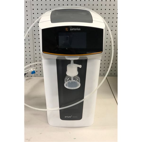 Sartorius Arium Mini Plus for production of ASTM Type 1 Ultra Pure Water & Type 3 Pure Water benchto