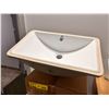 Image 2 : Group of 4 NEW API white ceramic basins - model MY-3909 (in box)