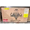 Image 1 : NEW single Crystorama crystal chandelier (in box)