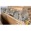 Image 2 : Group of 4 NEW Vaxcel Avalon chandeliers (in box)