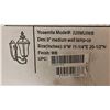 Image 2 : Group of 2 NEW Yosemite home decor 9" Medium wall lamp (in box)