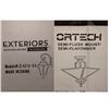 Image 1 : Group of 4 NEW outdoor decorative lights - includes 2 single Ortech semi-flush mount decorative ligh