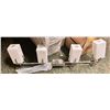 Image 2 : Group of 2 NEW Ortech chandelier for lights - CH w/ opal white glass - model C-3034-4 (1 open box)