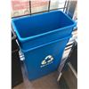 Image 2 : Set of 2 garbage bins w/ 2 recycle bins