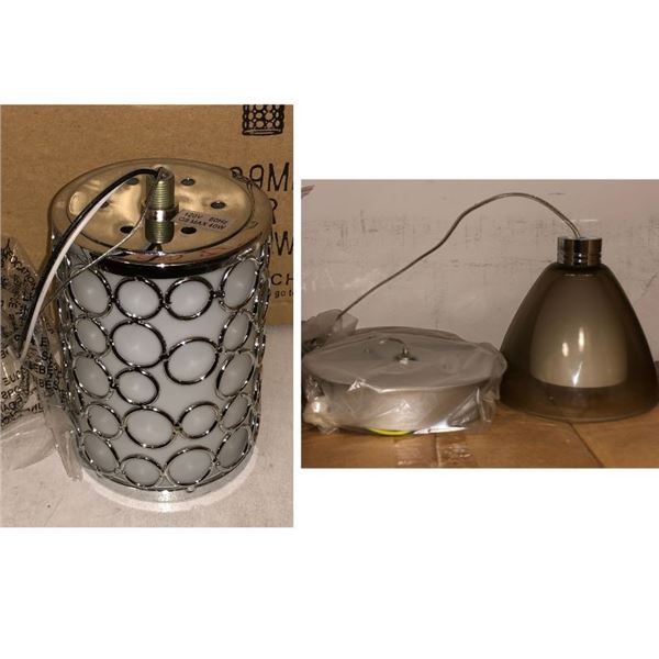 Group of assorted decorative lighting - includes Z-light decorative light ceiling fixtures / Kuzco l