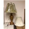 Image 1 : Single Hunter lighting decorative table lamp w/ shade (model D022969) - approx 18" X 33 1/2" (Open B