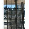 Image 2 : 4-tier metal shelving rack w/ 2 small extra racks - large rack (approx 6ft W x 2ft D x 86" H)