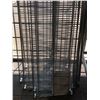 Image 3 : 4-tier metal shelving rack w/ 2 small extra racks - large rack (approx 6ft W x 2ft D x 86" H)