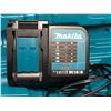 Image 2 : Makita class 2 high capacity battery charger w/ 2 batteries & hard case- model DC18SD