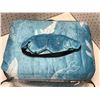 Image 2 : NEW single Viviland 15lbs blue weighted blanket - sz 60in x 80in