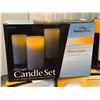 Image 2 : Group of 5 boxes of Kenroy home LED light candle sets