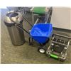 Image 1 : Garbage bin/ spreader & dolly