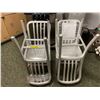 Image 1 : Group of 4 steel chairs