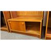 Image 2 : Teak shelf cabinet - made in Denmark (approx 31 1/2" W x 16" L x 68 1/2" H)