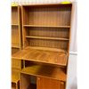 Image 2 : Teak shelf cabinet - made in Denmark (approx 31 1/2" W x 16" L x 68 1/2" H)