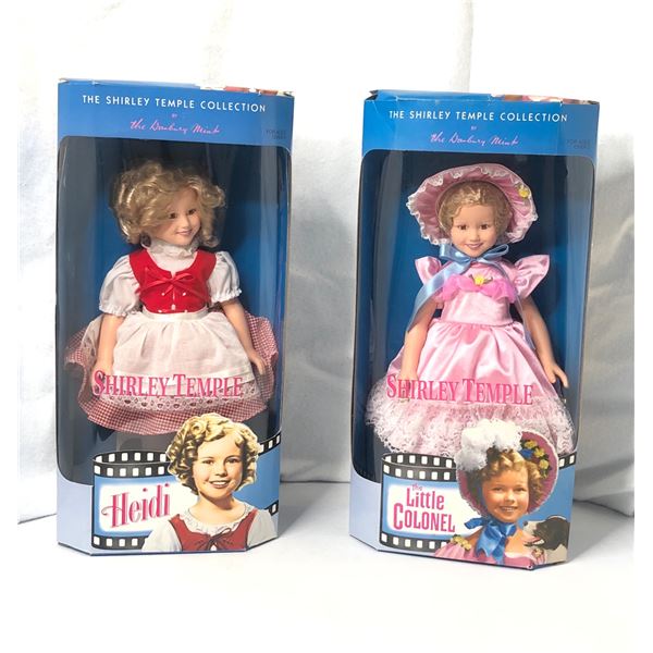 Colonel Randy Doll Group of 2 1996 vintage The Sherley temple collectible dolls - includes ...