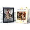 Image 1 : Group of 2 Barbie Collectible Dolls - includes 2000 limited edition Burberry Barbie doll & The Bay 1