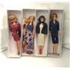 Image 1 : Group of 4 vintage Barbie dolls - includes 1962 american airlines stewardess Barbie / 1960s register