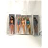 Image 1 : Group of 5 vintage Barbie dolls - includes golden dream Barbie / Barbie Kira sun sensation / black B