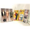 Image 1 : Group of 4 vintage dolls w/ 2 fashion collectibles pcs - includes Wayne Gretzky oilers action figure