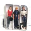 Image 2 : Group of 2 vintage Ken & 1 Allan doll - includes police Ken / western Ken w/ cowboy outfit & Allan d