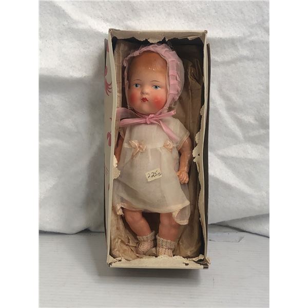 Vintage 10  composition girl baby doll