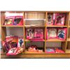 Image 1 : Shelf lot of Barbie accessories - includes TV news reporter outfit / business executive outfit / Ken