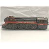 Image 7 : Group of 8 vintage toys - includes train / trolley / cast iron ice wagon bugey w/ horse etc