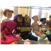 Image 2 : Shelf lot of assorted vintage dolls & toys - includes 1930s composition Baby doll / rubber baby / ru