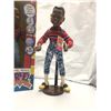 Image 2 : Group of 2 1991 Hasbro Family Matters Steve Urkel Talking Doll (In Box) - approx 18" tall