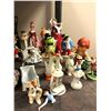 Image 3 : Group of assorted vintage estate ceramic figures - includes Pinocchio figures / Victorian lady etc