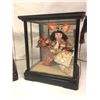 Image 3 : Group of 2 Japanese oriental dolls - includes Samurai doll & doll in Mai-Ohgi dance pose