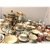 Image 2 : Large group of assorted tea sets - includes Royal Albert tea cups w/ plates / decorative tea pots et