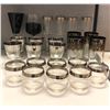 Image 2 : Group of assorted wine glasses / champagne glasses / glass cups / shot glasses etc - approx 70