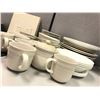 Image 2 : Group full of assorted tea set & dinnerware items - includes cups / serving plates / serving bowls e